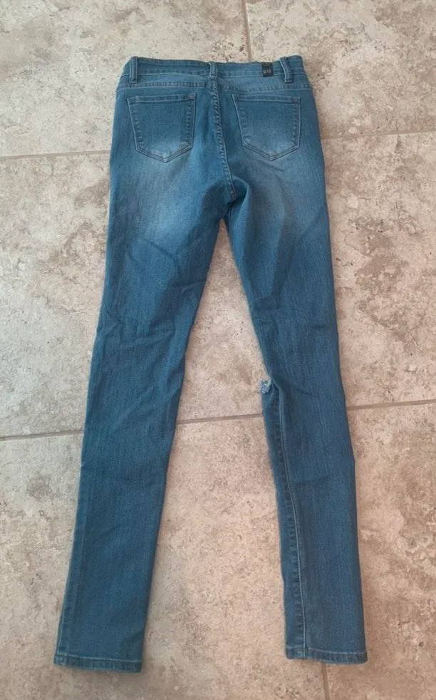 u.w.i ripped jeans Blue Size 10 - Image 3