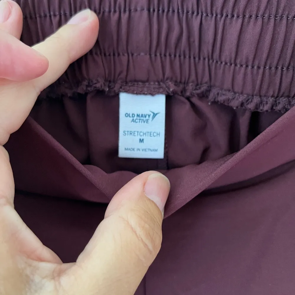 Old Navy Sz M Stretch Brooklyn Heights High Rise Jogger Pants‎ Ankle Zipper - Image 3