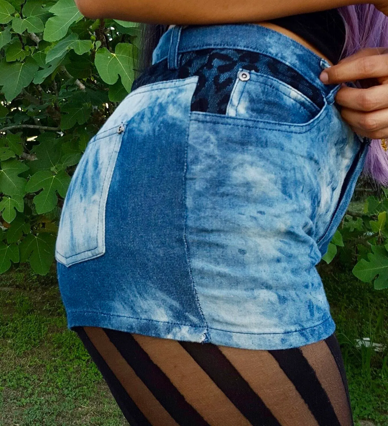 Acid wash shorts - Image 3