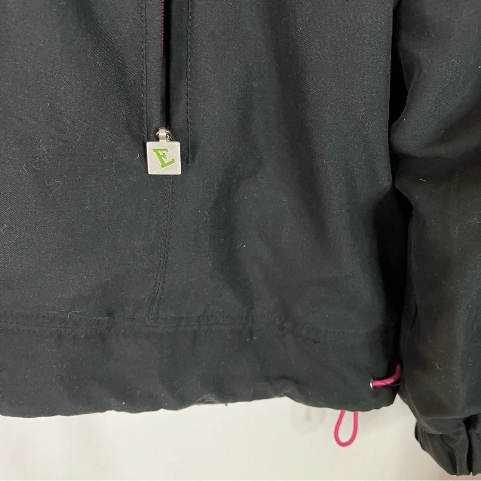 Everlast | Y2K Black Pink Tracksuit Jacket & Pants Poly-Cotton Blend Womens L - Image 3