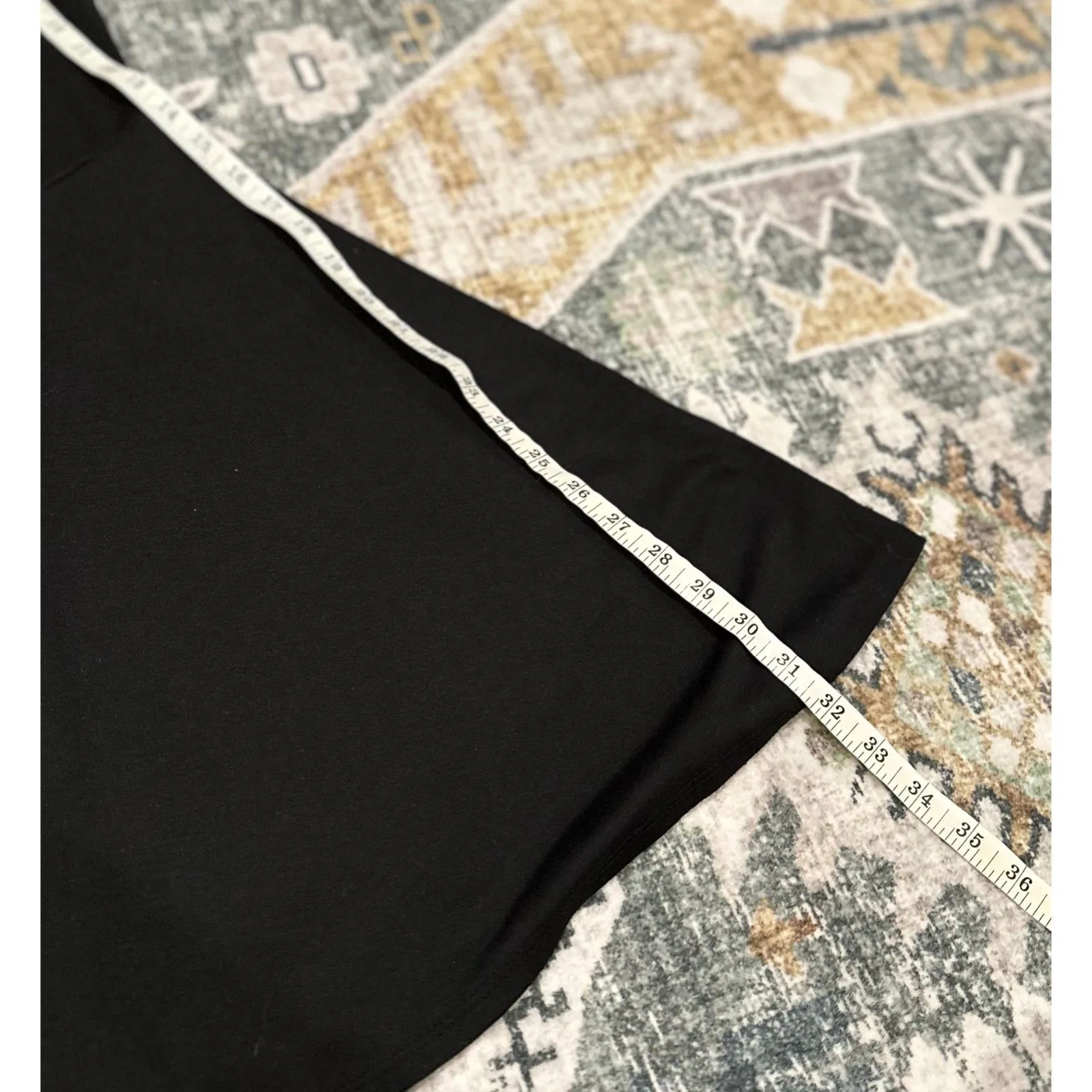 Kirra Solid Black Skater Mini Dress - Image 7