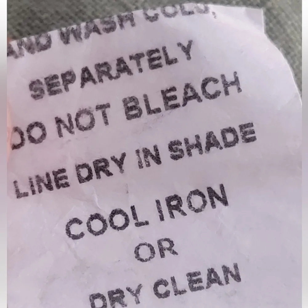 Francesca Bettini Green Sleeveless V Neck 100% Linen Midi Dress Womens Size S - Image 6