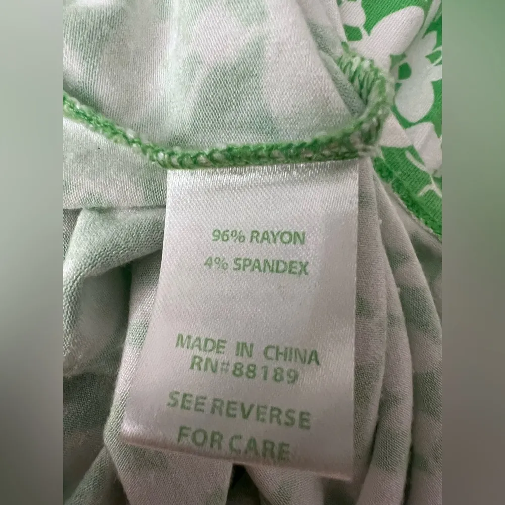 Lilly Pulitzer Green Bee strapless Maxi dress XS - Image 5