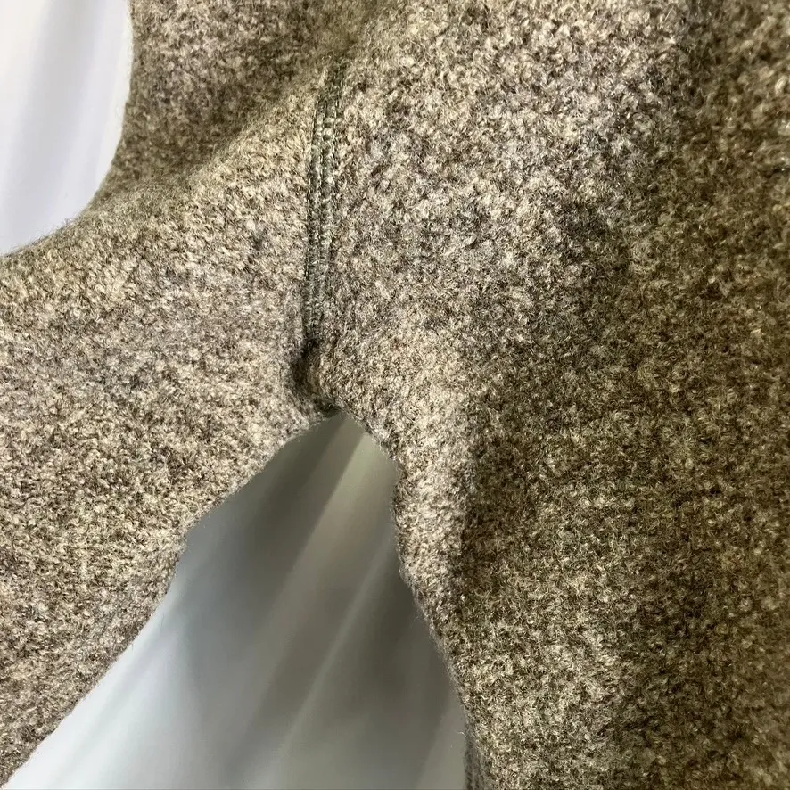 Evan Picone Womens Wool Button Front Sweater Jacket Brown Large‎ L Vintage - Image 7