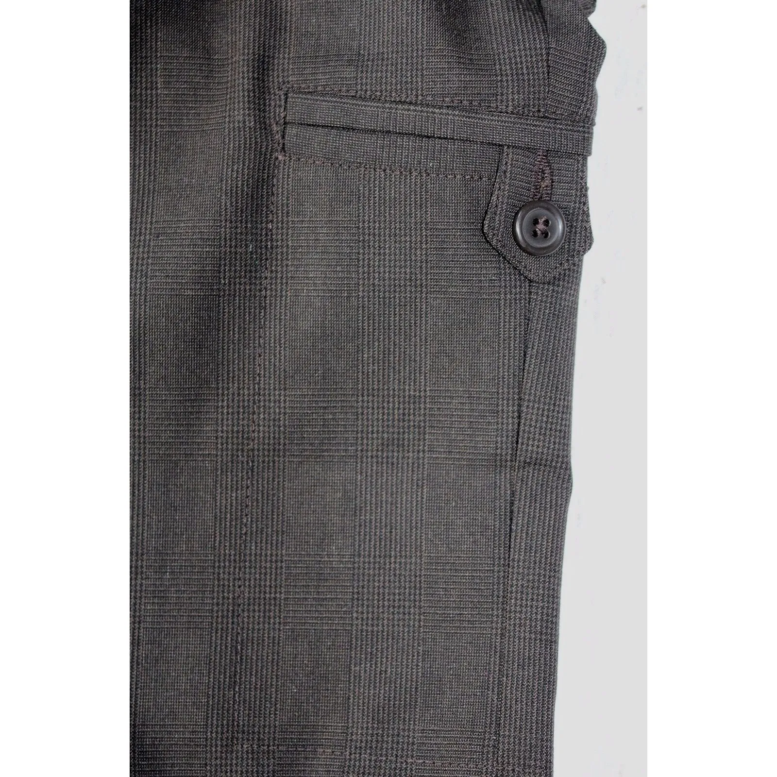 NEW Coldwater Creek Trouser Pants Women 16 XL Bootcut 32" Inseam Career Brown - Image 6