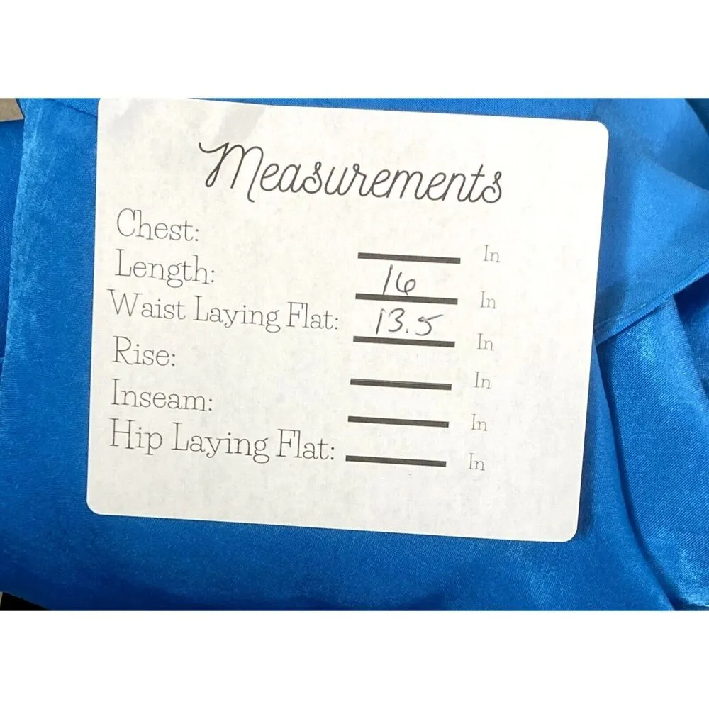 Zara Ruffle Tiered Satin Effect Lightweight Mini Skirt Zip Closure Back S Blue - Image 9