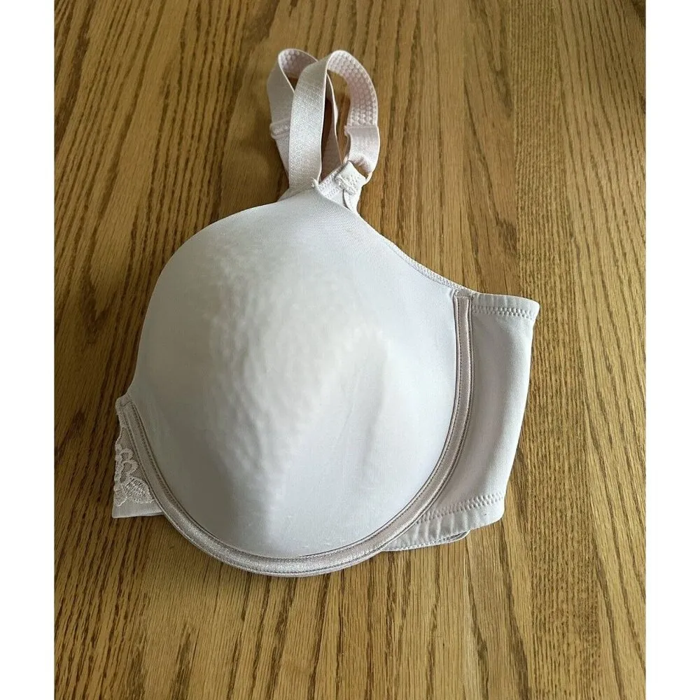 Vanity Fair Beauty Back Smoother Full-Figure Underwire Bra Lightly Padded 42DD - Image 3