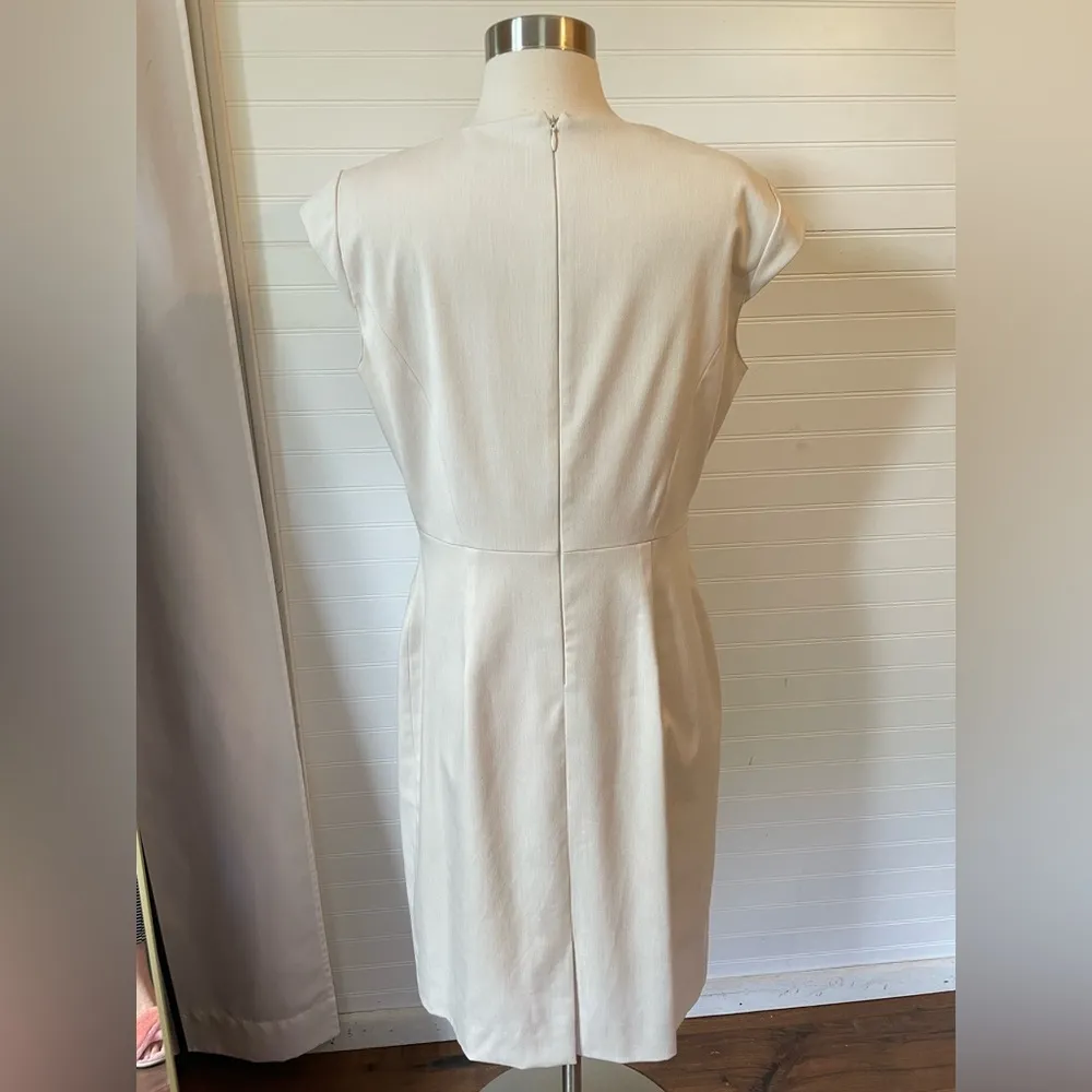 Antonio Melani Women’s Ivory Knee Length Cocktail Dress - Image 6