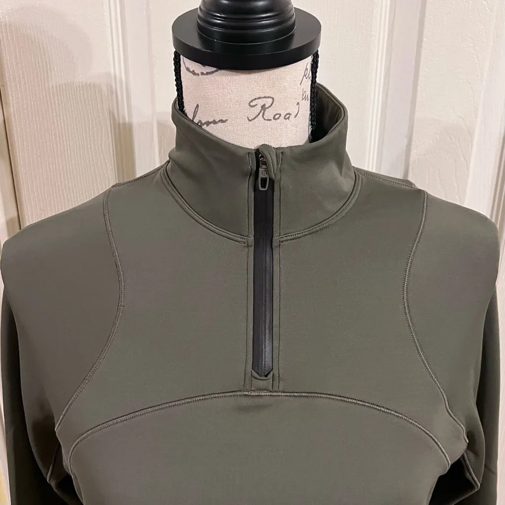 Lululemon  Tech Fleece Hiking 1/4 Zip Pullover - Image 6