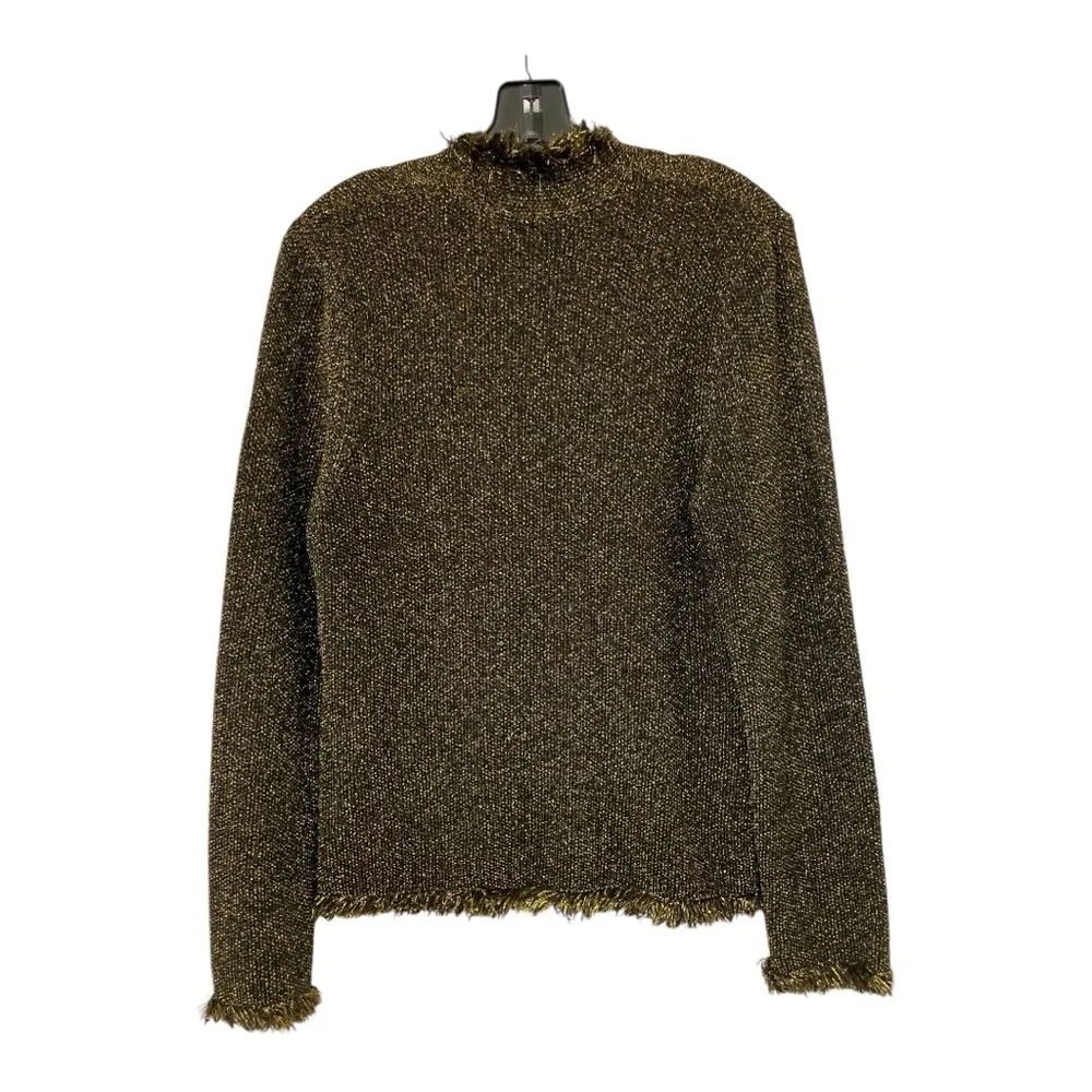 INC International concepts wool cashmere metallic gold tinsel knit
Cardigan XL Black - Image 3