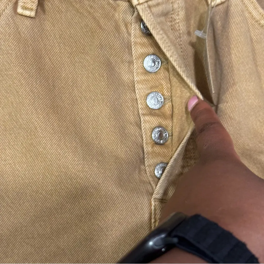 Levi's 501 original fit high rise button fly jeans - Image 6