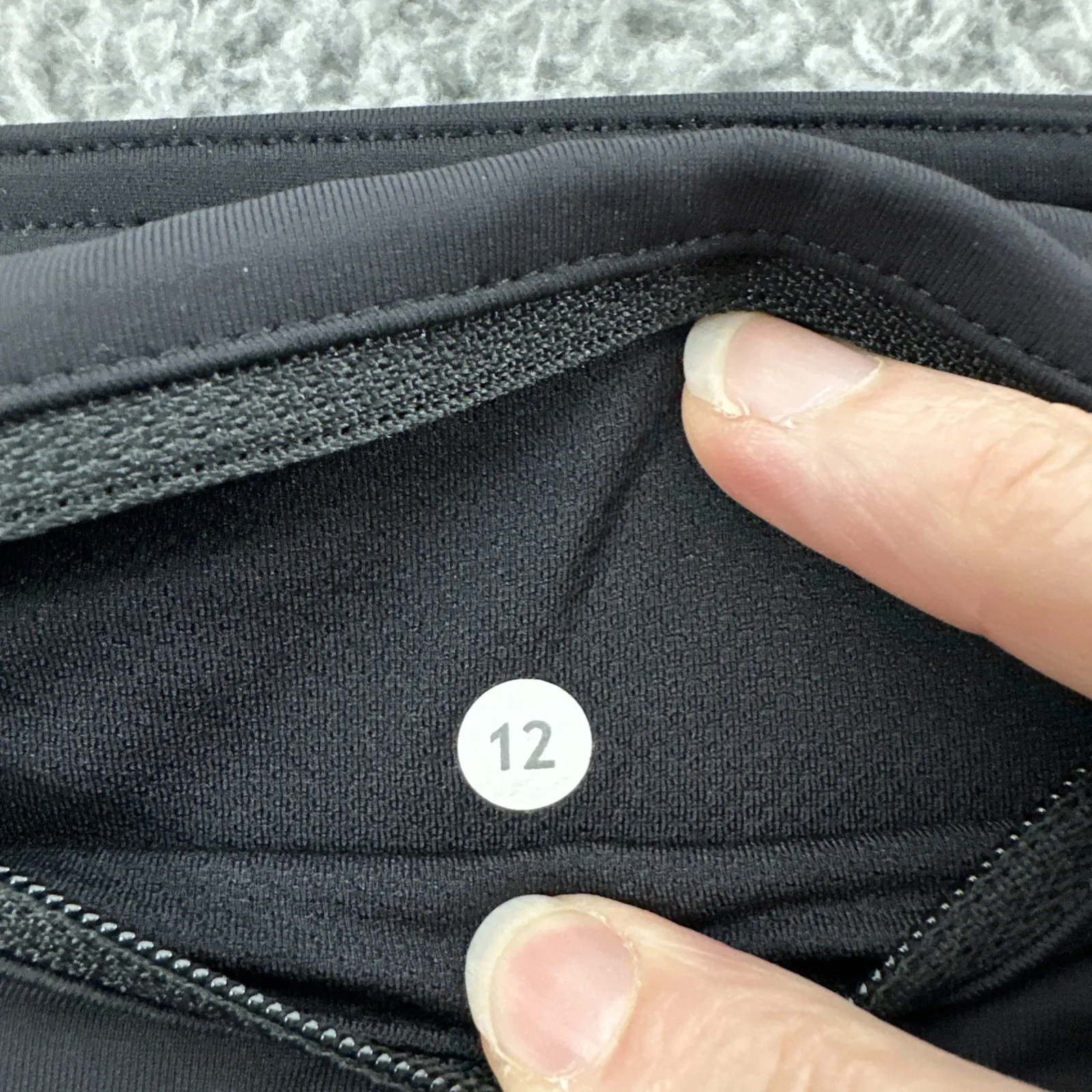 Lululemon Circuit Breaker Skirt Skort Black Athletic Athleisure Tennis Women 12 - Image 7