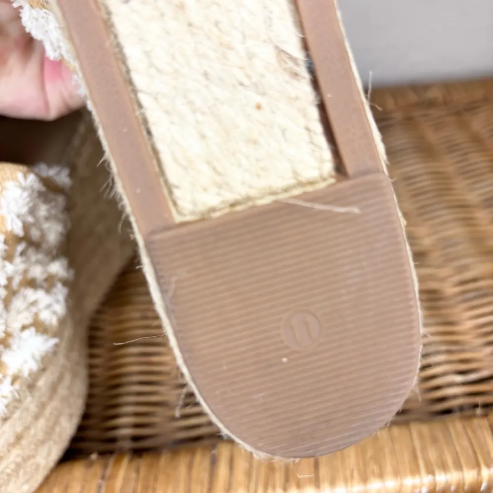 Marc Fisher LTD Adalyn Raffia Espadrille Wedge Size 11 - Image 10