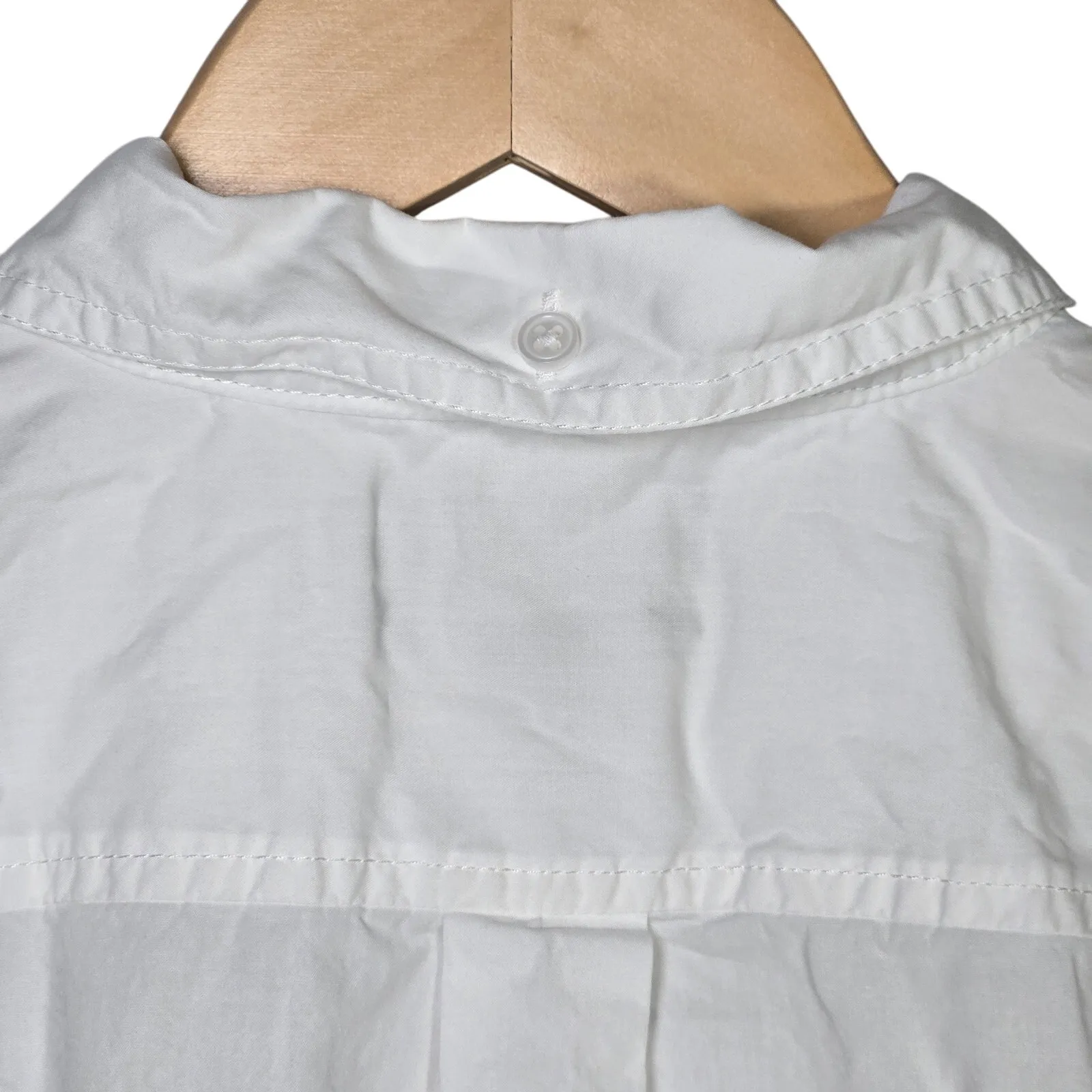 J. Crew Relaxed-fit washed cotton poplin shirt‎ White 4 AX583 - Image 3
