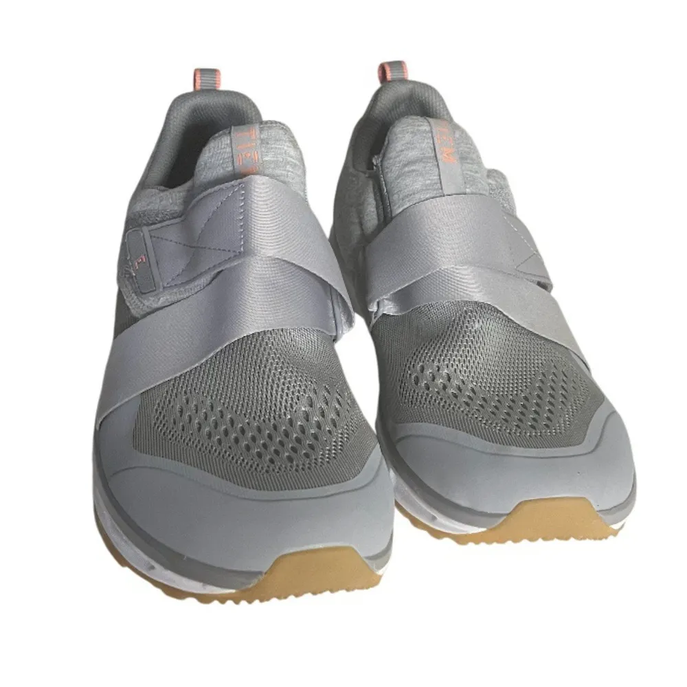 TIEM Slipstream Grey Cycling Shoes Slip On Breathable Mesh Womens Size 11.5 Gray - Image 2