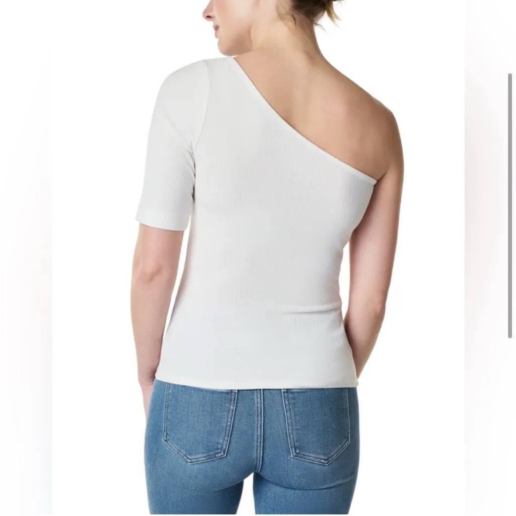 Spanx  Stretch Rib One-Shoulder top - Image 2