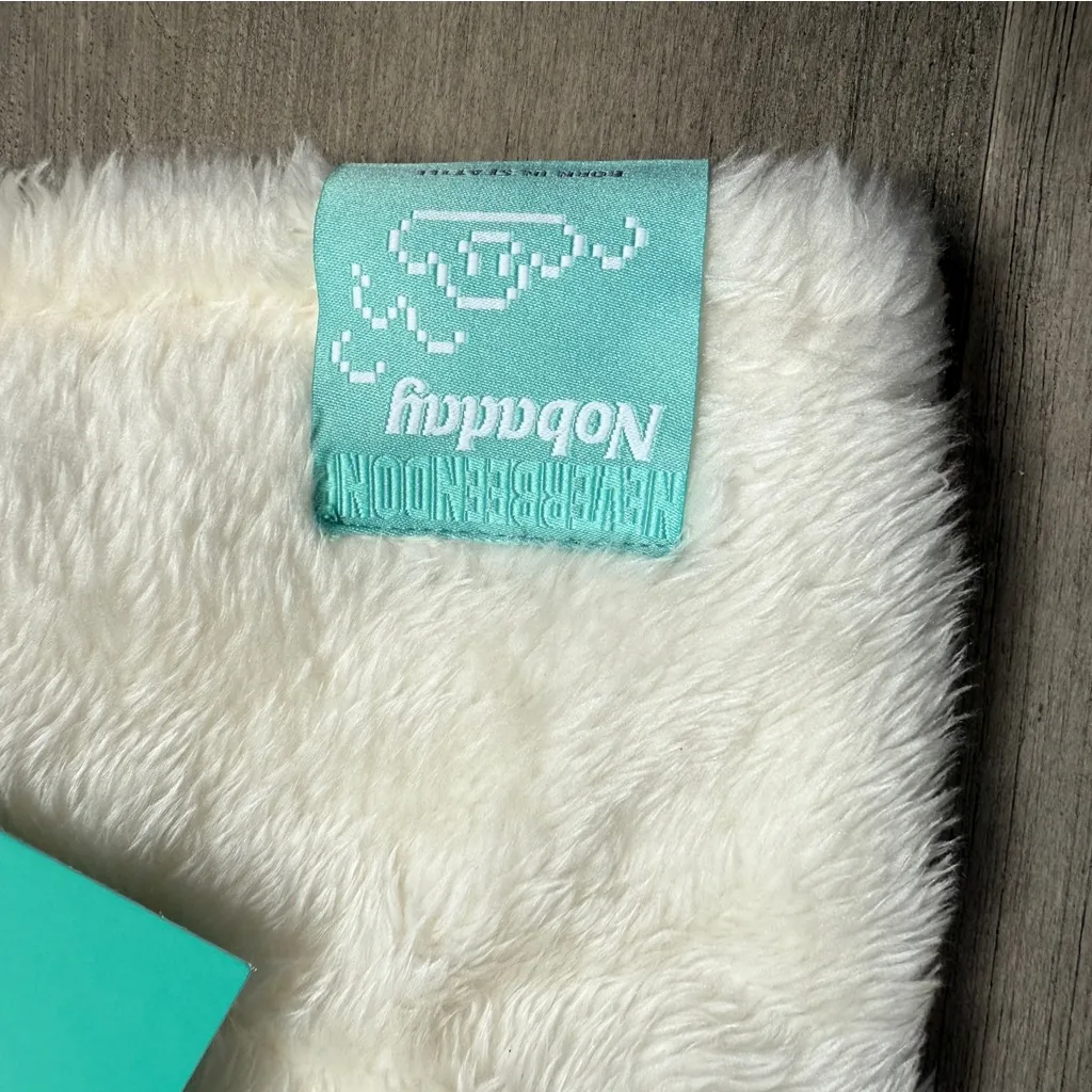 NOBADAY Bunny Ear Winter Hood White - Image 8