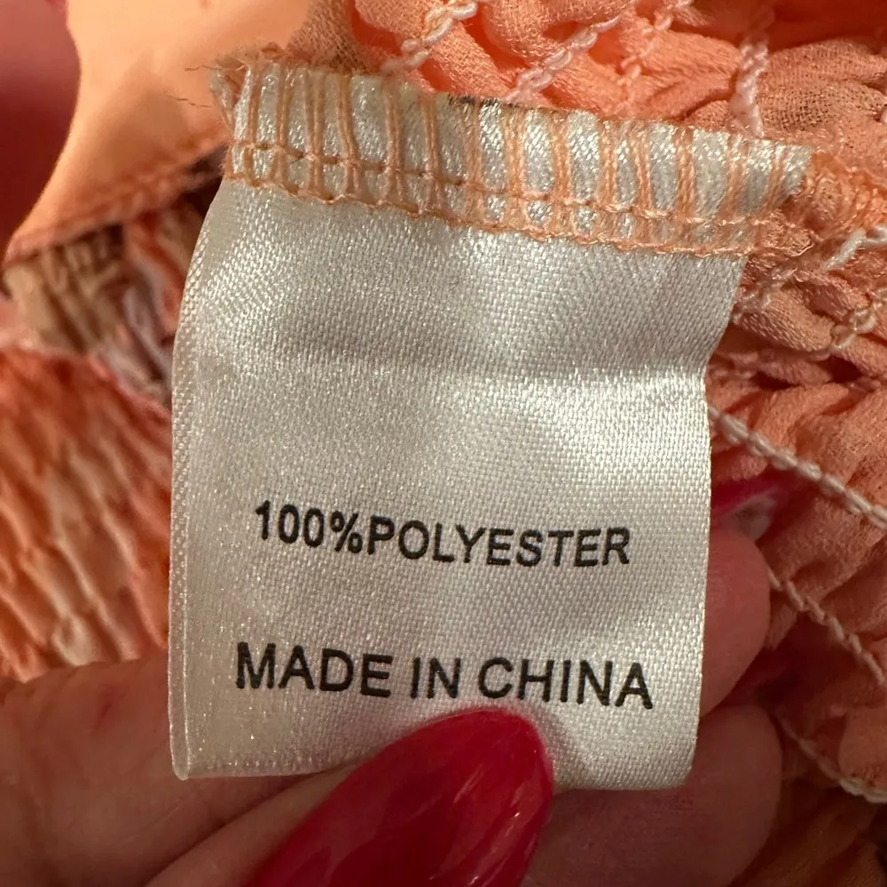 Hello Molly Calendar Girl Mini Dress Apricot XS - Image 11