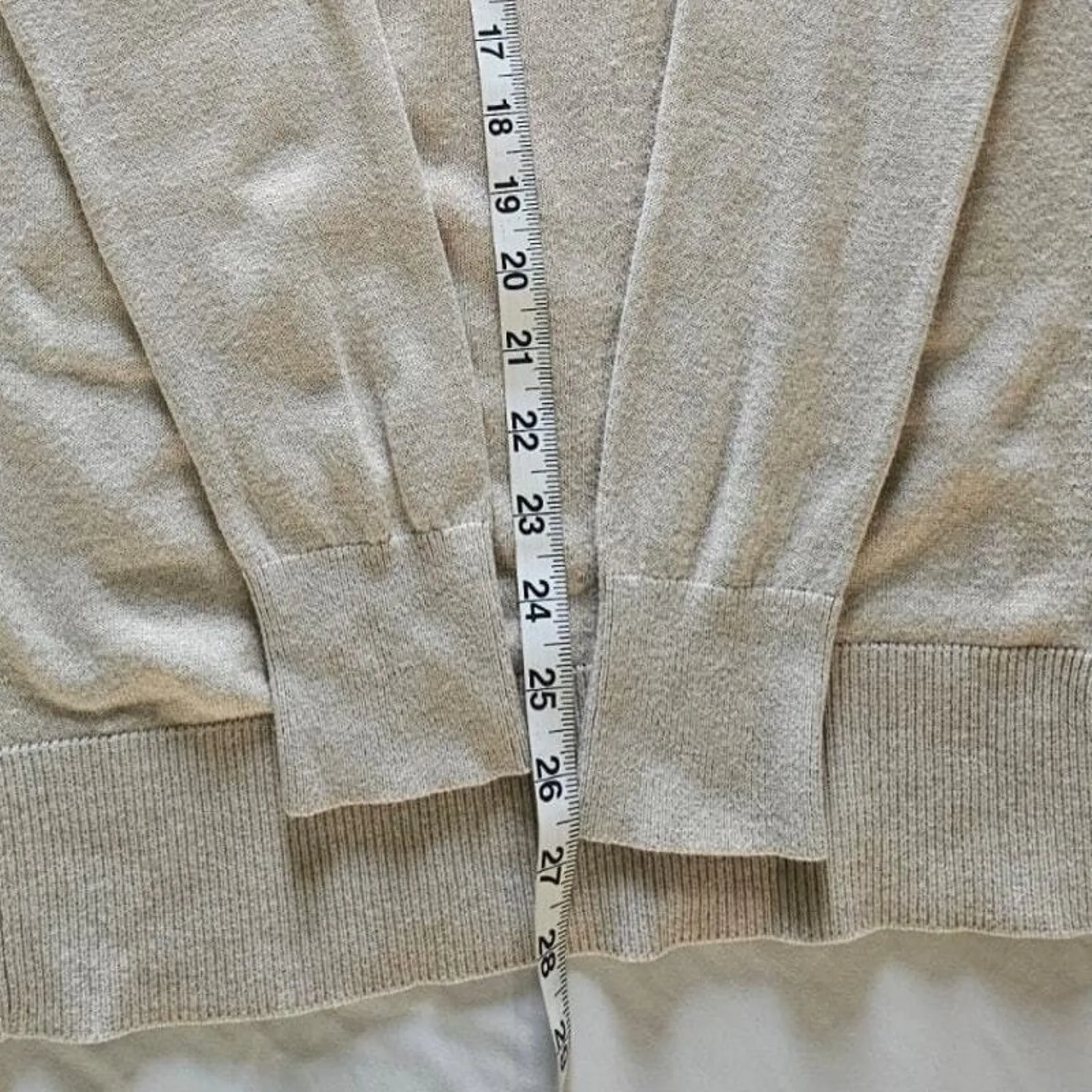 LOFT‎ Sweater Womens Sz M Boat Neck Neutral Minimalist Cozy Business Casual Knit - Image 7