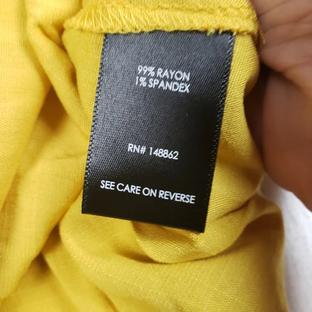 NWT Torrid Mustard Yellow Textured Tiered Tank Top - Image 8