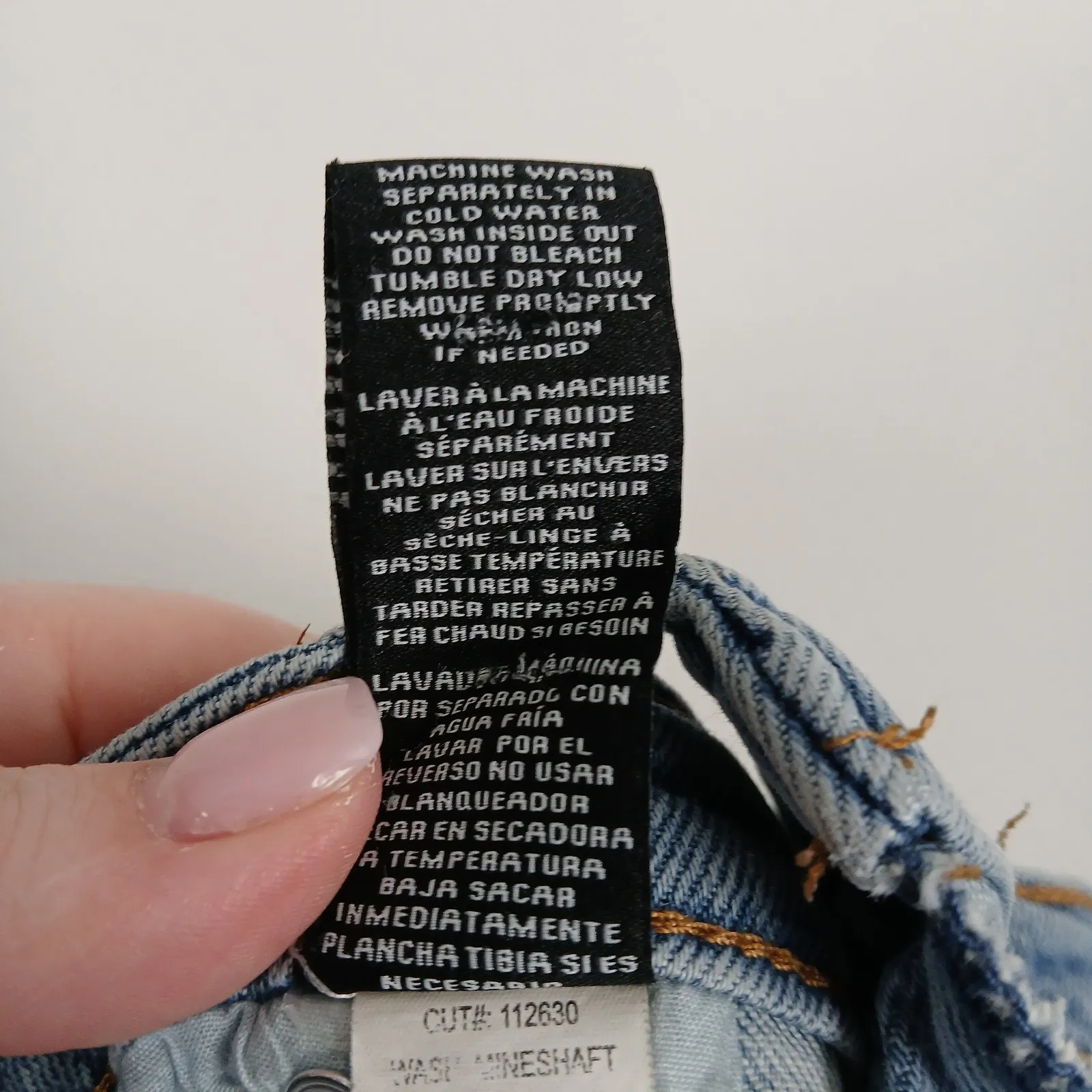 Y2K Kendall + Kylie Distressed Denim Shorts Women 5/27 Grunge Festival Rugged - Image 10