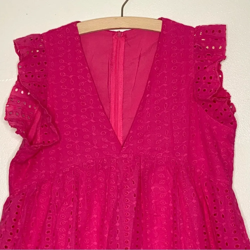 UNBRANDED fushia pink v - Image 2
