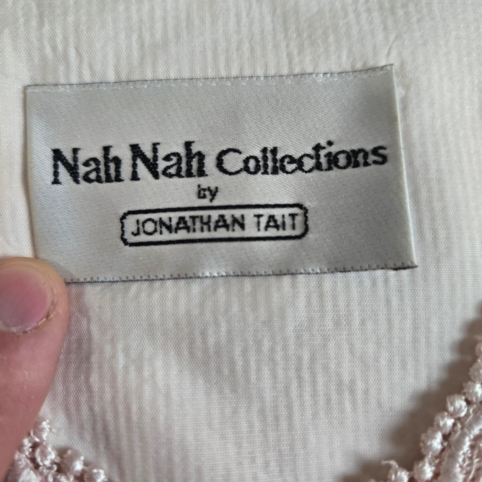 80s Vintage Pastel Pink Floral Lace Embellished Romantic Blazer Jacket Size 8 - Image 6