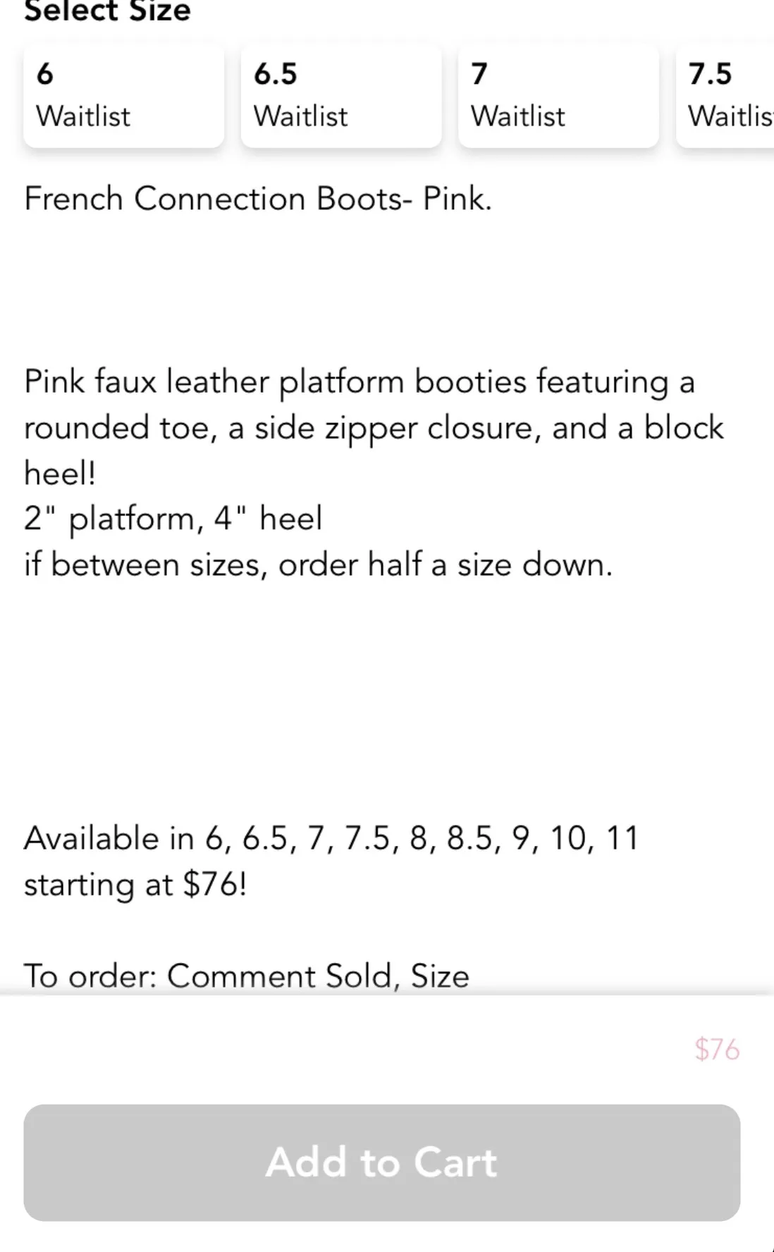Barbie Pink Boots - Image 4