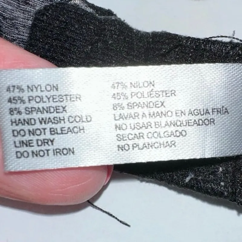 Nicole Miller NY Women's 36C Heathered‎ Gray T-Shirt Bra Adjustable Straps - Image 4