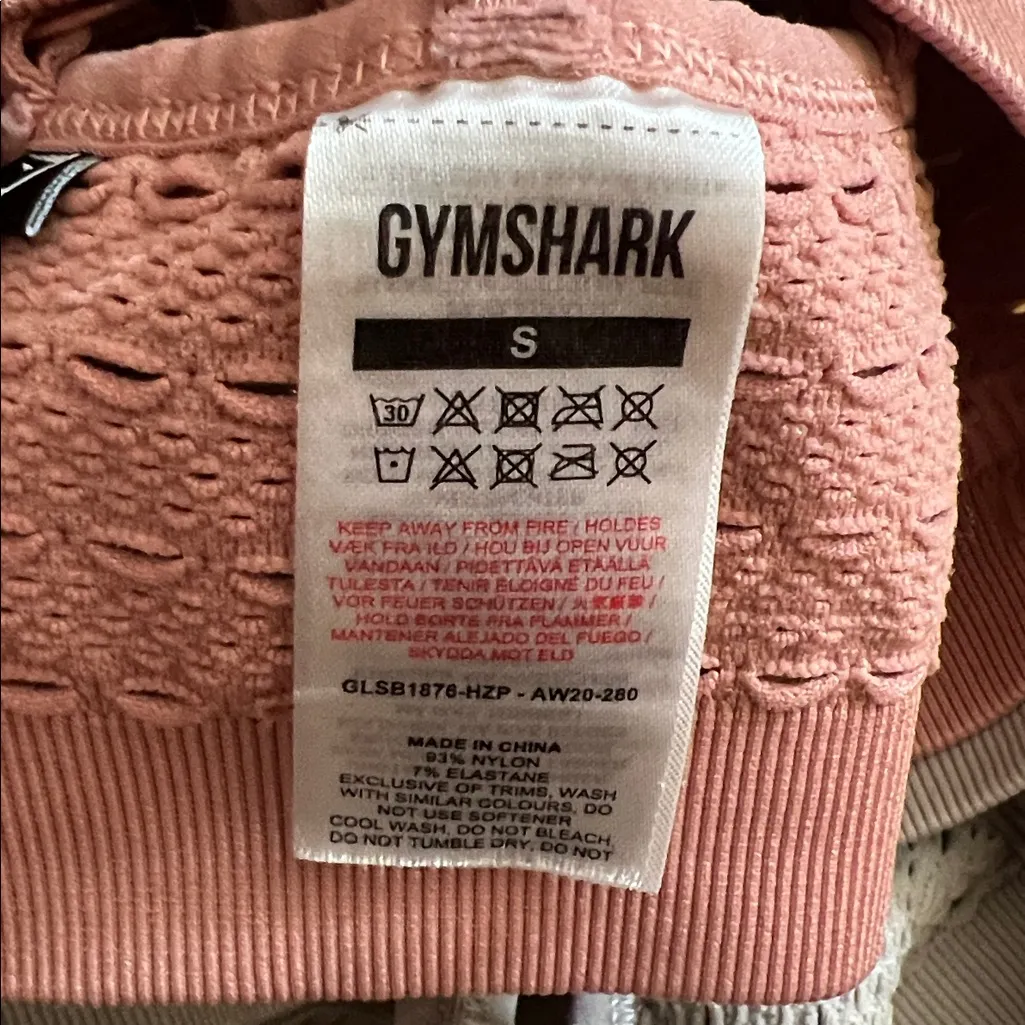 NWOT - S - GYMSHARK  / Sports Bras - Mint, Pink, Gray - Image 7