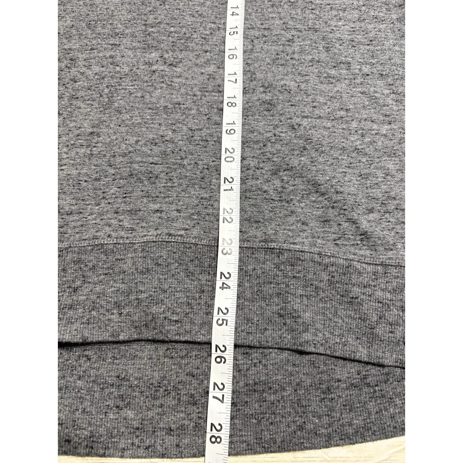 Athleta Sweater Pullover Cotton Blend Gray Women's Plus Size 1X Soft Athleisure - Image 6