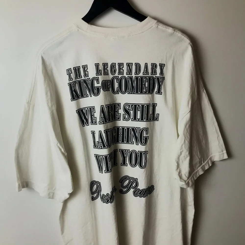 Vintage Y2K Richard Pryor Rap Tee White 2XL XXL T Shirt Short Sleeve Solid Logo Size undefined - Image 6