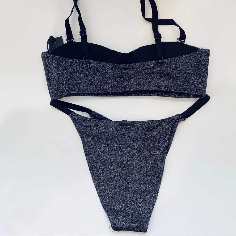 NEW Kendall and Kylie black glitter 2-piece - Image 3