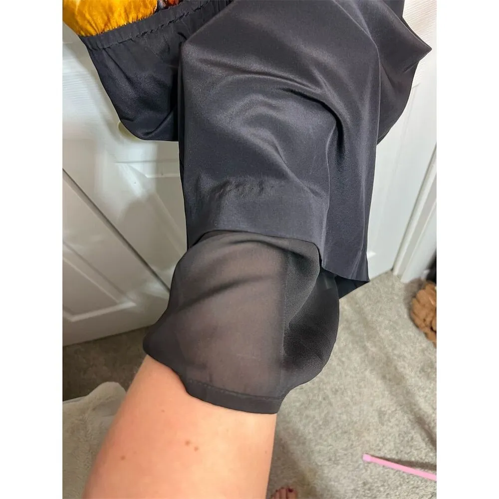 Pendleton Women's Silk Cowl Neck Sheath, Silk Dress Size 6 Multicolor Floral - Image 11