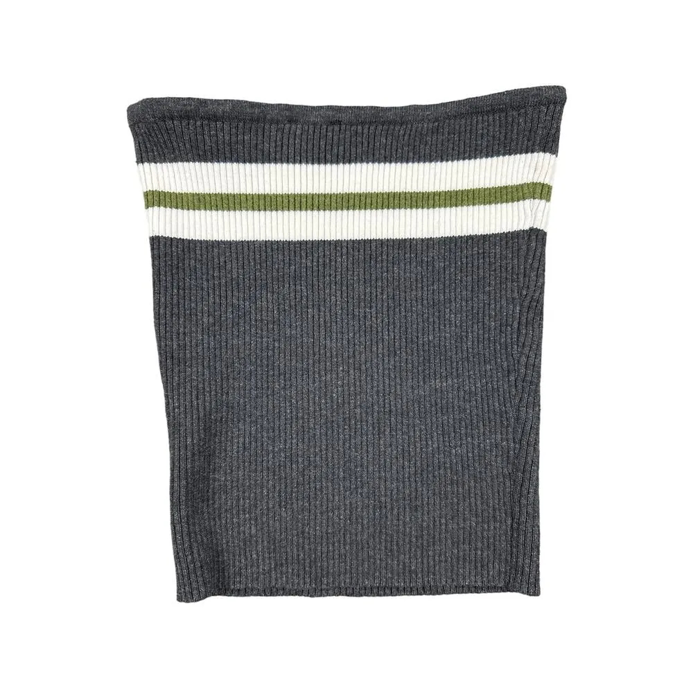 Princess Polly - Cello Racing Tube Top in Slate Gray & Green - Image 3