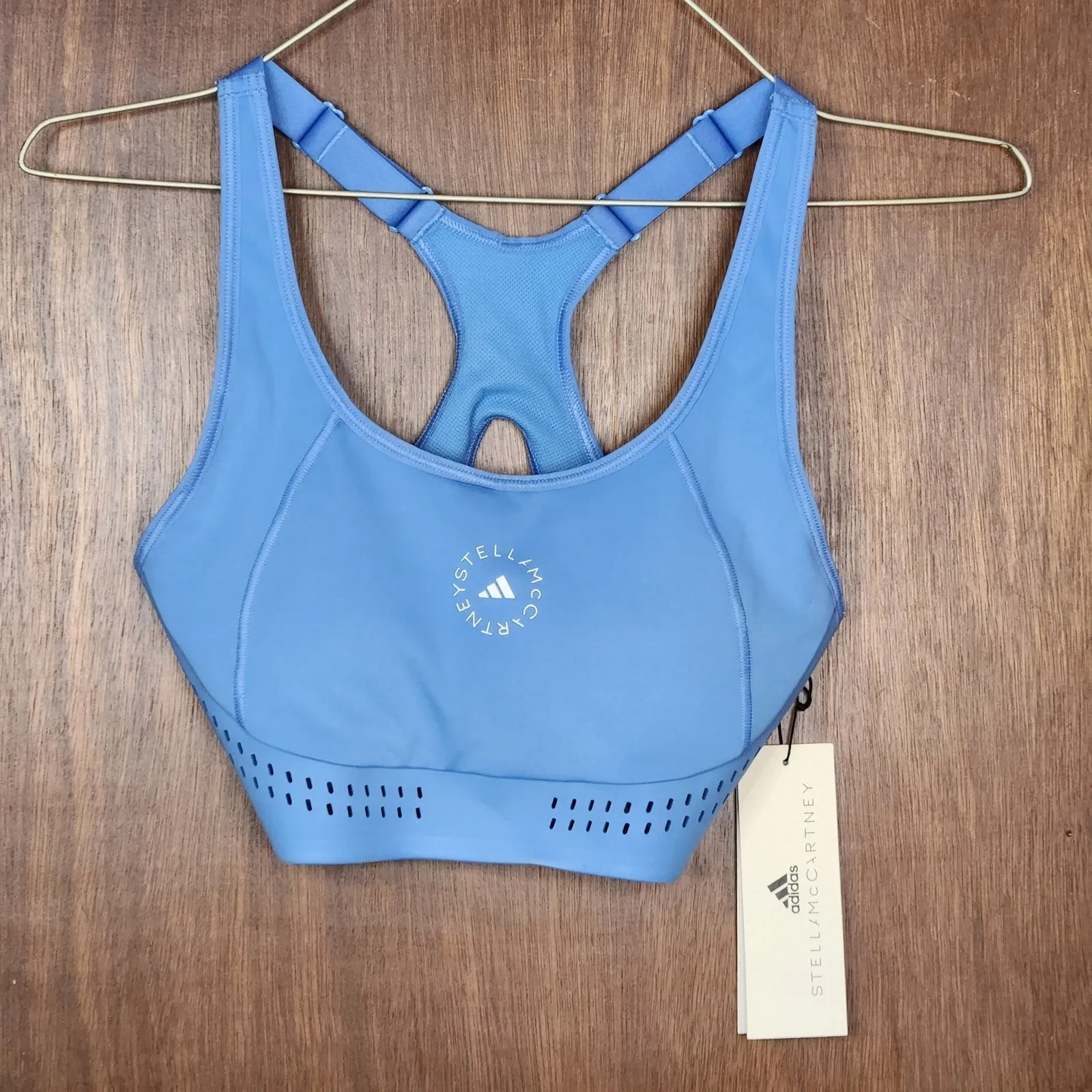 Adidas by Stella McCartney Cutout Neoprene Athletic Sports Bra Size 30B - Image 3