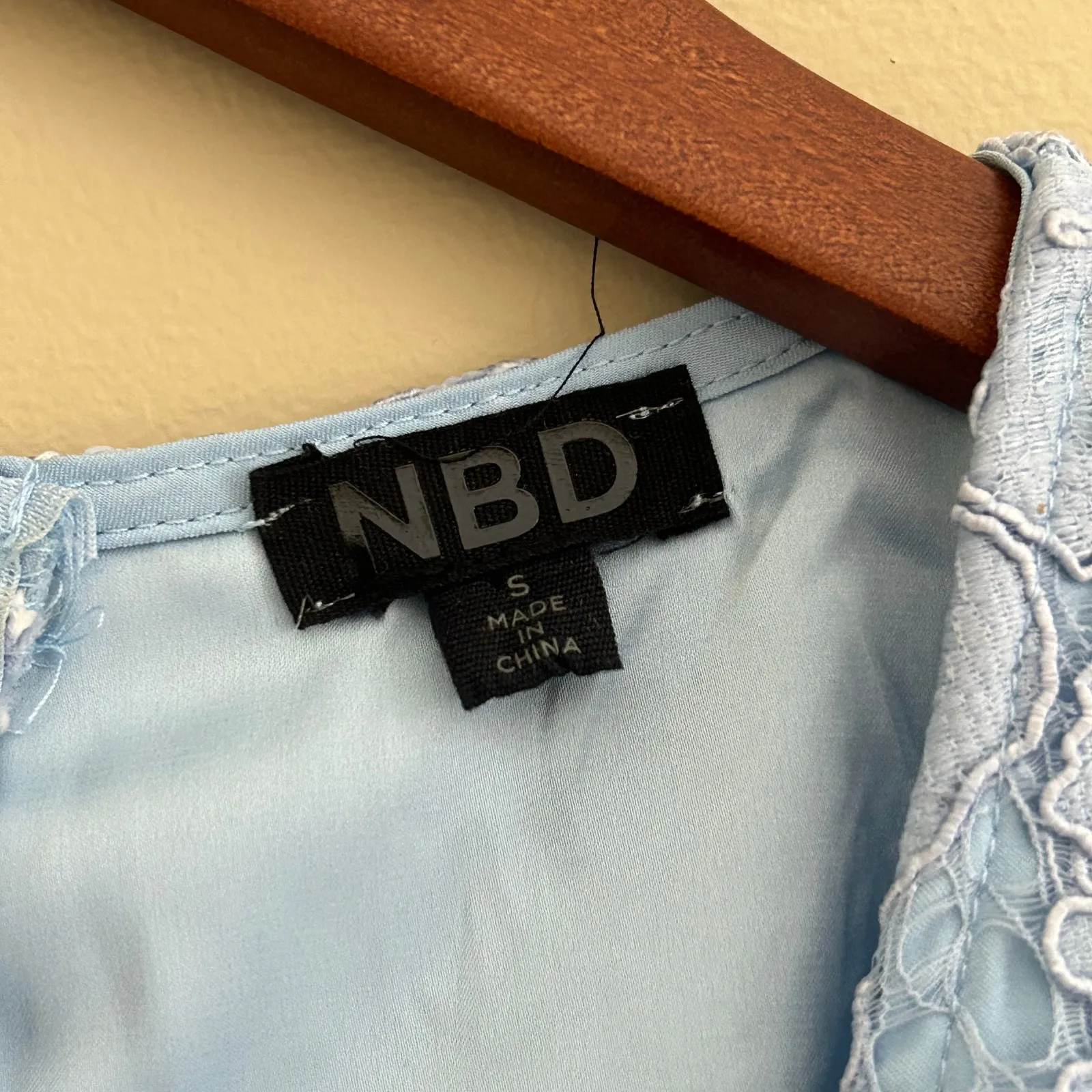 NBD Mila Lace Romper Sz S - Image 8