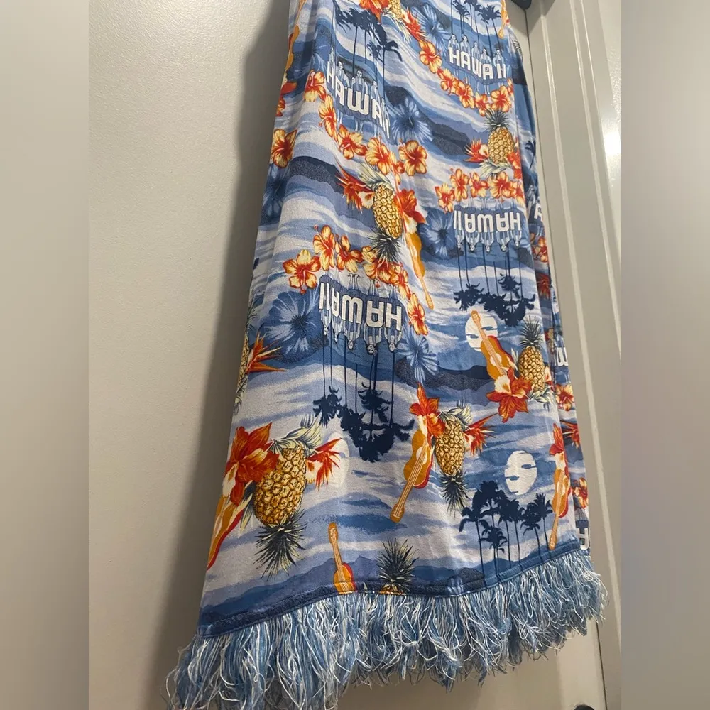 VTG Retro BW Sport Hawaii Print Mid - Image 6