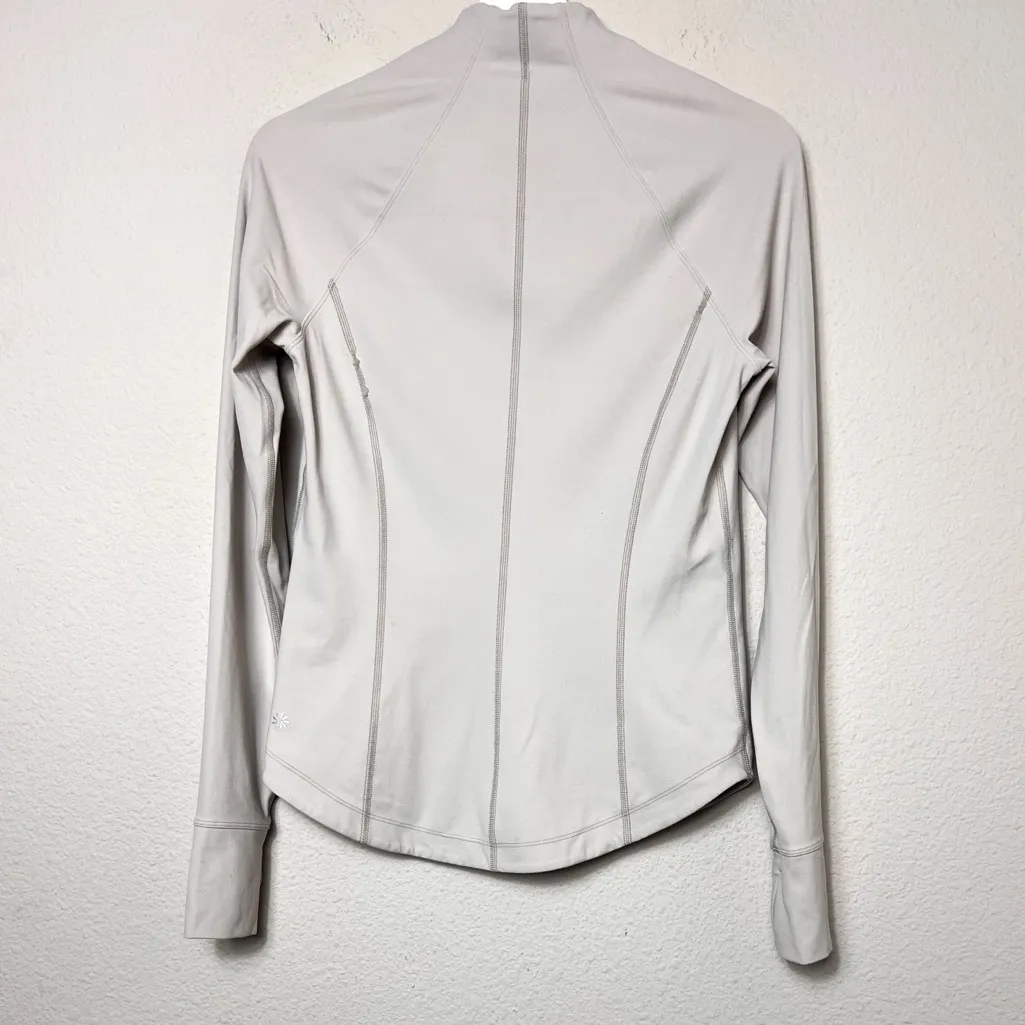 Athleta Salutation Abalone Grey Jacket - Image 3