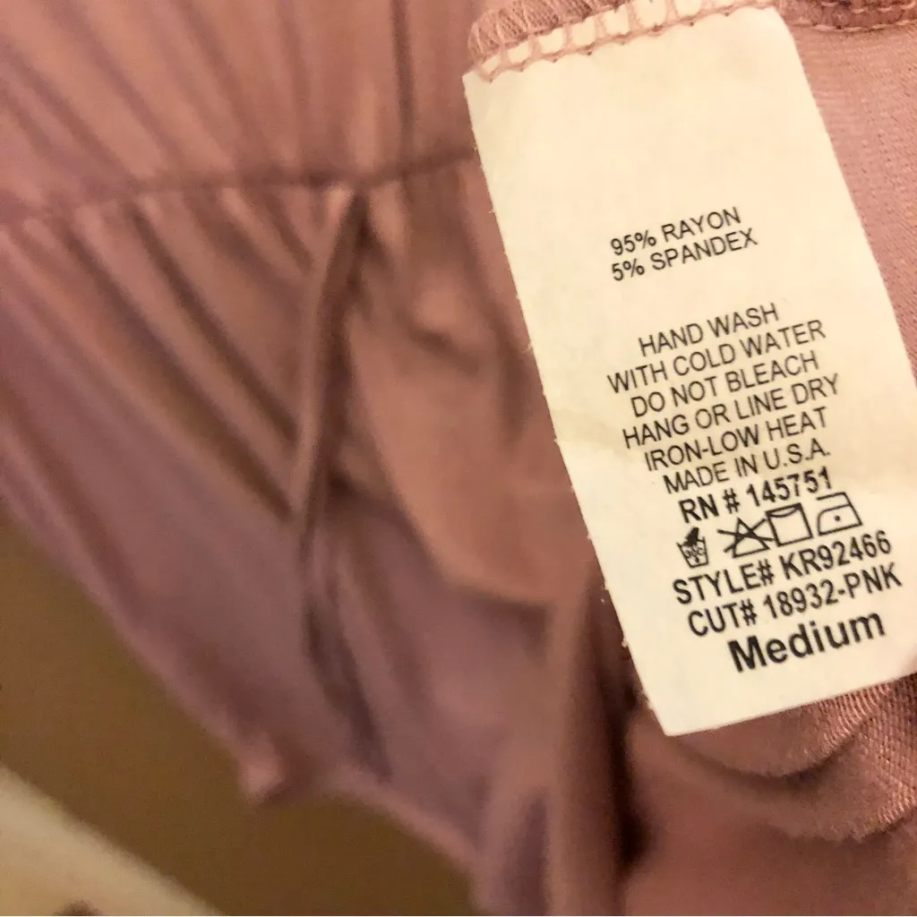 Pink Lily 3/4 Sleeve‎ Romper Pink Medium - Image 6