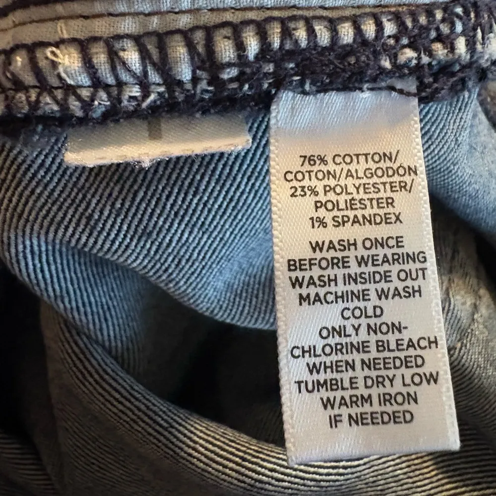Ann Taylor LOFT womens size 10/30 curvy skinny mid rise denim jeans - Image 10