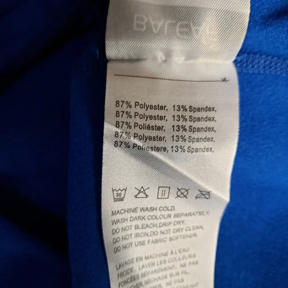 Baleaf Blue Thermal Long Sleeve Shirt‎ Medium - Image 4