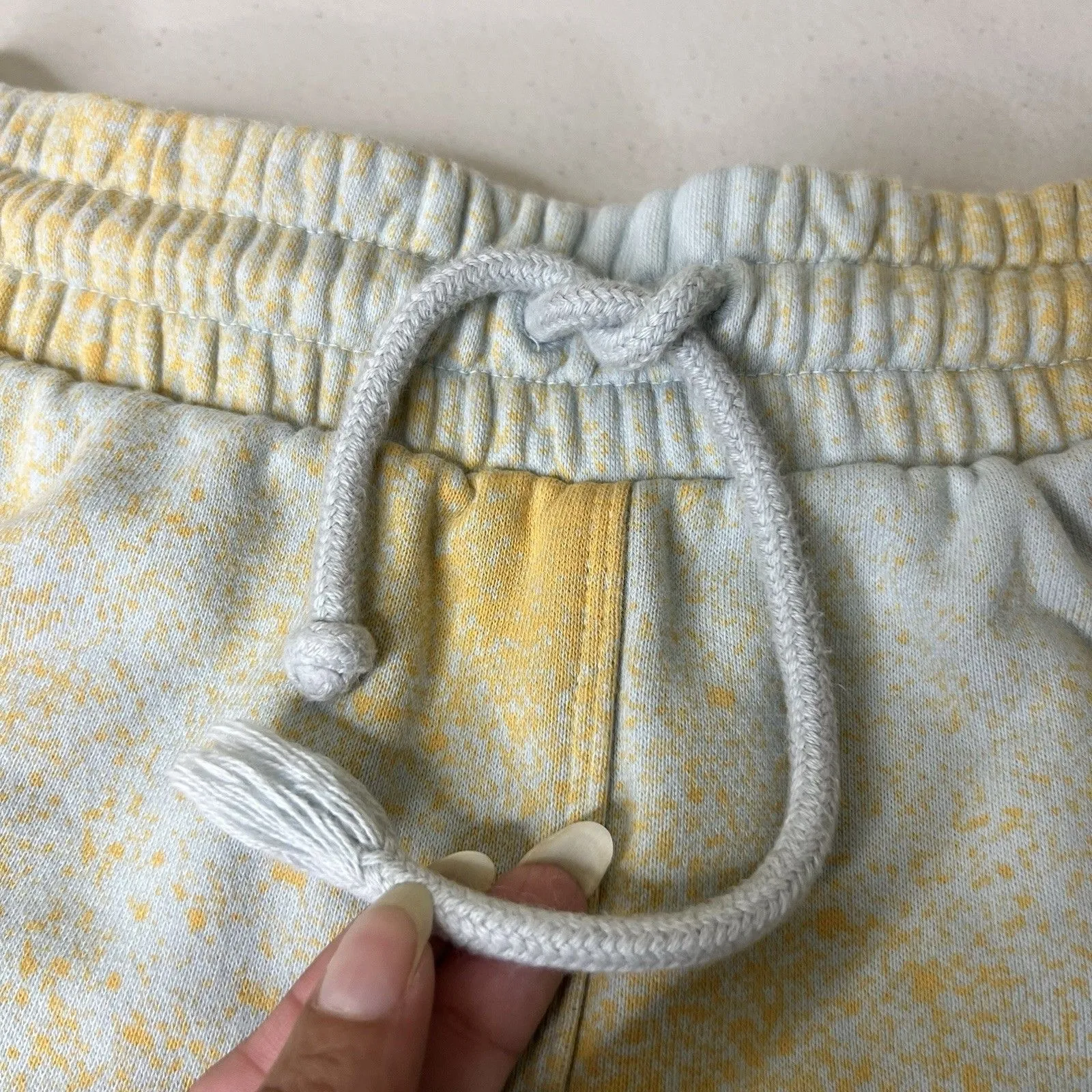 Adidas Shorts Small Almost Blue Hazy Ora BF AOP - Image 6