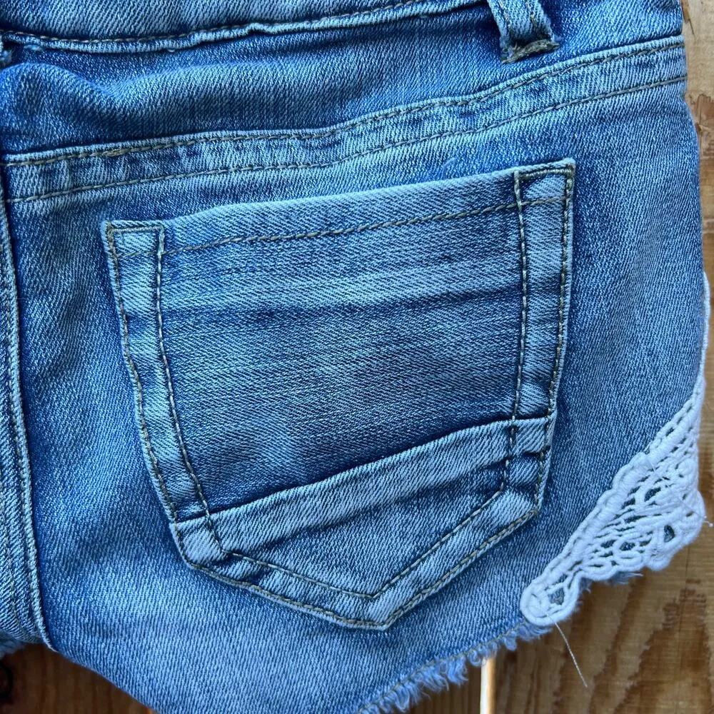 Hippie Laundry Vanilla Star Juniors Short Shorts Size 5 - Image 4