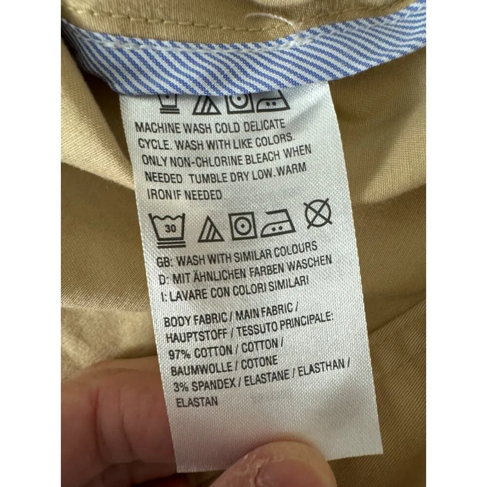 Joan Rivers Signature Twill Button-Front Jacket Latte Large NWOT - Image 9