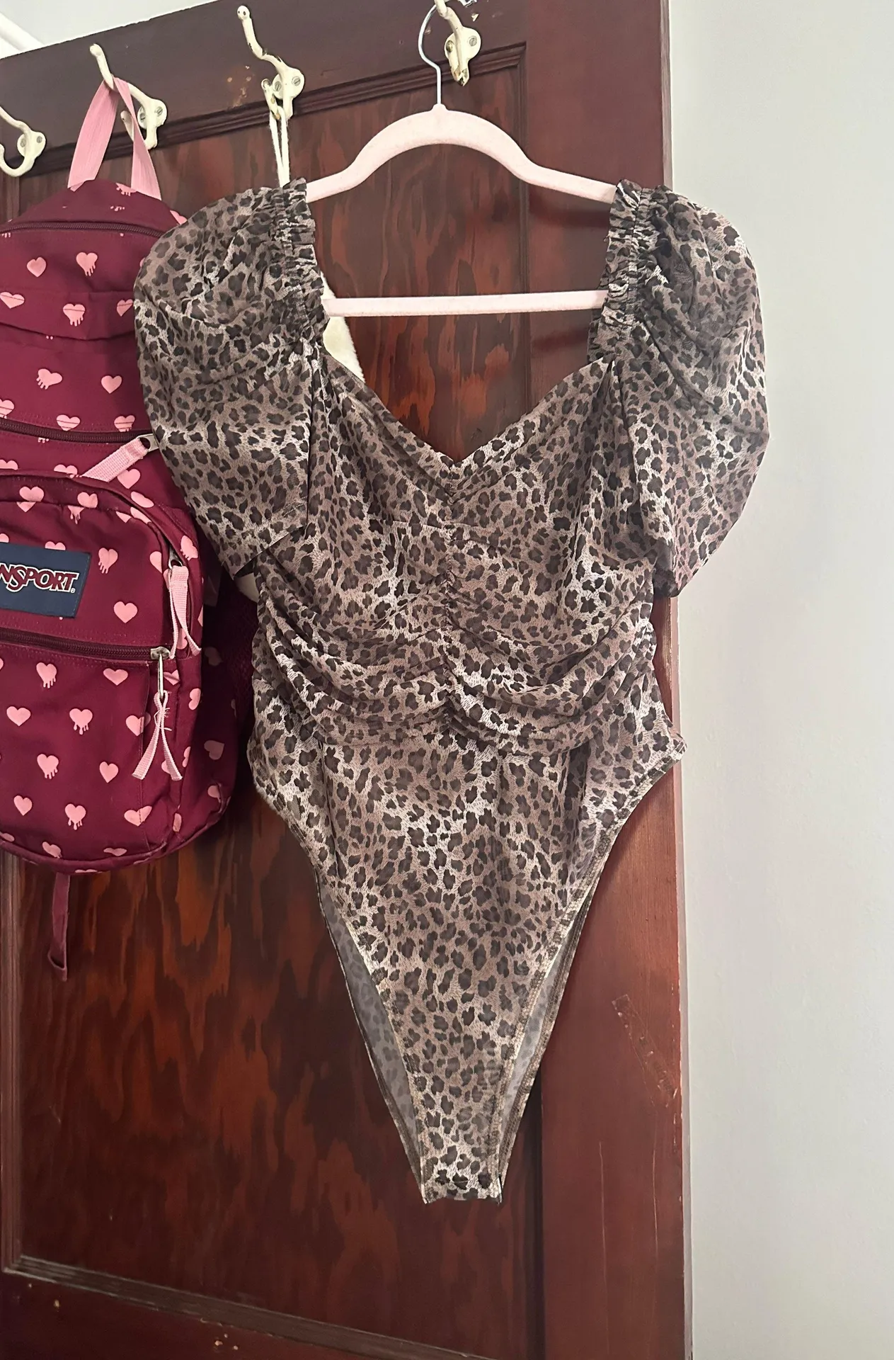 Leopard Print Bodysuit - Image 2