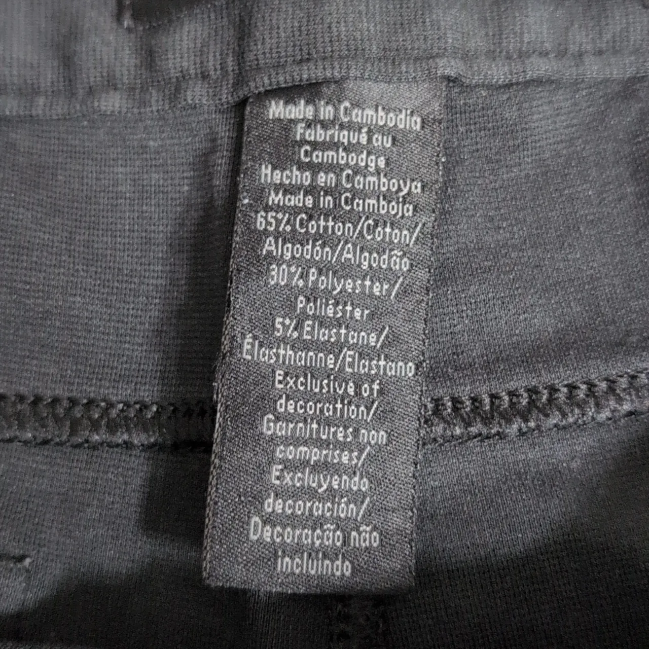 Calvin Klein Jeans Black Stretch Jeggings | Calvin Klein Jeans Jegging Pants Size 12 - Image 4