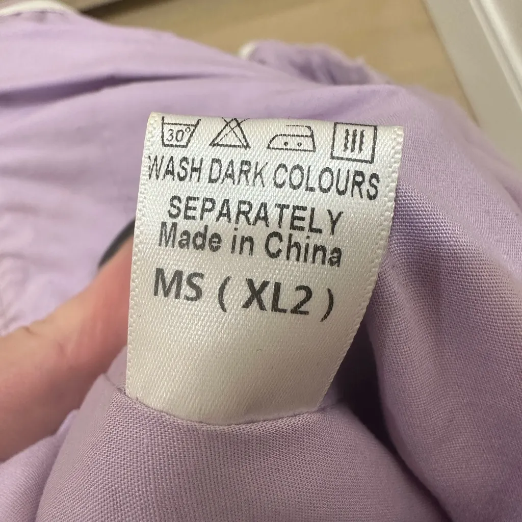 Lavender Corset top Purple Size M - Image 3