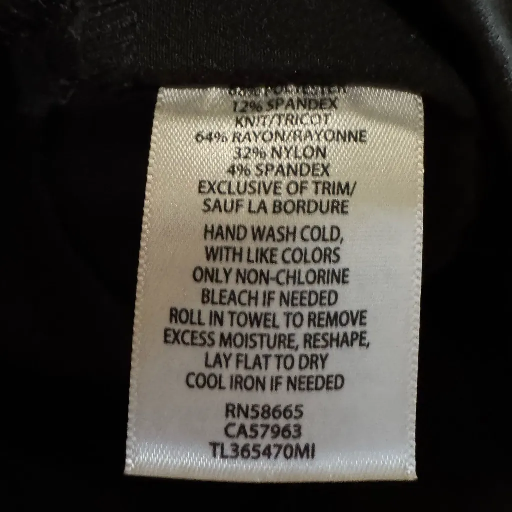 Leith Black Bustier, Corset Top Size‎ M - Image 10