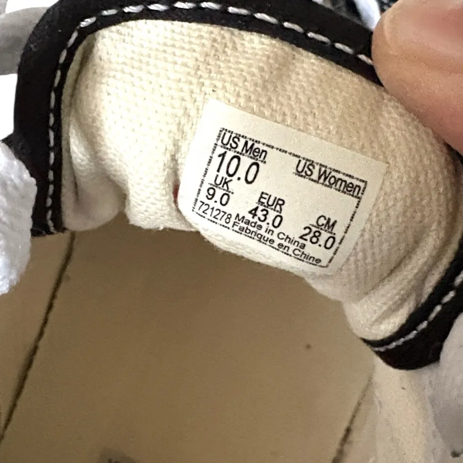 Like New VANS Old Skool Over Sneakers English Tie Dye Black Multi Size 11.5 - Image 9